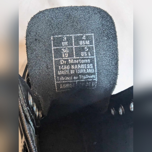 Dr Martens 1460 Harness like new sz 5 - Picture 5 of 6